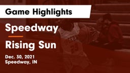 Speedway  vs Rising Sun  Game Highlights - Dec. 30, 2021
