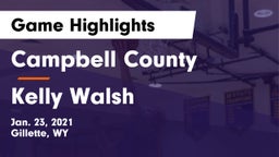 Campbell County  vs Kelly Walsh  Game Highlights - Jan. 23, 2021