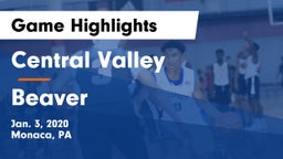 Central Valley  vs Beaver  Game Highlights - Jan. 3, 2020
