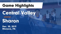 Central Valley  vs Sharon  Game Highlights - Dec. 30, 2019