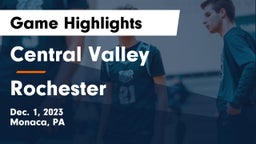 Central Valley  vs Rochester  Game Highlights - Dec. 1, 2023