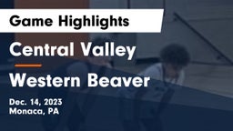 Central Valley  vs Western Beaver  Game Highlights - Dec. 14, 2023