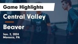 Central Valley  vs Beaver  Game Highlights - Jan. 2, 2024