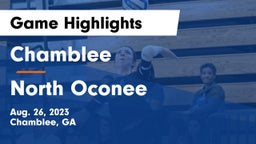 Chamblee  vs North Oconee  Game Highlights - Aug. 26, 2023