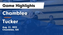 Chamblee  vs Tucker  Game Highlights - Aug. 31, 2023