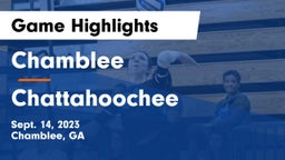 Chamblee  vs Chattahoochee  Game Highlights - Sept. 14, 2023
