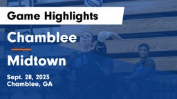 Chamblee  vs Midtown   Game Highlights - Sept. 28, 2023