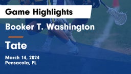 Booker T. Washington  vs Tate  Game Highlights - March 14, 2024