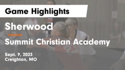 Sherwood  vs Summit Christian Academy Game Highlights - Sept. 9, 2023