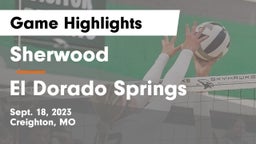 Sherwood  vs El Dorado Springs  Game Highlights - Sept. 18, 2023