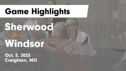 Sherwood  vs Windsor  Game Highlights - Oct. 3, 2023