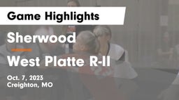 Sherwood  vs West Platte R-II  Game Highlights - Oct. 7, 2023