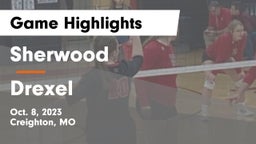 Sherwood  vs Drexel  Game Highlights - Oct. 8, 2023
