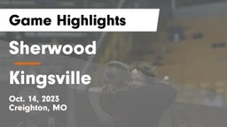Sherwood  vs Kingsville  Game Highlights - Oct. 14, 2023