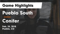 Pueblo South  vs Conifer  Game Highlights - Feb. 24, 2018