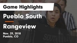 Pueblo South  vs Rangeview  Game Highlights - Nov. 29, 2018