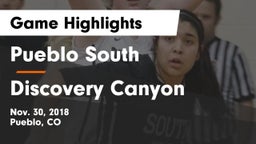 Pueblo South  vs Discovery Canyon  Game Highlights - Nov. 30, 2018
