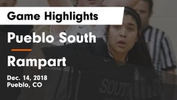 Pueblo South  vs Rampart  Game Highlights - Dec. 14, 2018