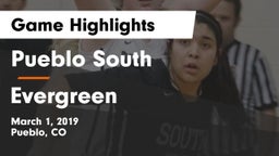 Pueblo South  vs Evergreen  Game Highlights - March 1, 2019