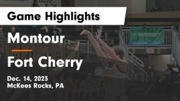 Montour  vs Fort Cherry  Game Highlights - Dec. 14, 2023