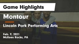Montour  vs Lincoln Park Performing Arts  Game Highlights - Feb. 9, 2021