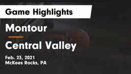 Montour  vs Central Valley  Game Highlights - Feb. 23, 2021