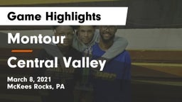Montour  vs Central Valley  Game Highlights - March 8, 2021
