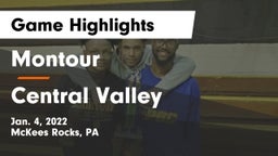 Montour  vs Central Valley  Game Highlights - Jan. 4, 2022