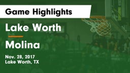 Lake Worth  vs Molina  Game Highlights - Nov. 28, 2017