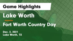 Lake Worth  vs Fort Worth Country Day  Game Highlights - Dec. 2, 2021