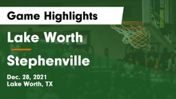 Lake Worth  vs Stephenville  Game Highlights - Dec. 28, 2021