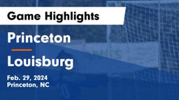 Princeton  vs Louisburg  Game Highlights - Feb. 29, 2024