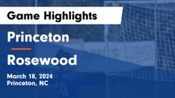Princeton  vs Rosewood Game Highlights - March 18, 2024