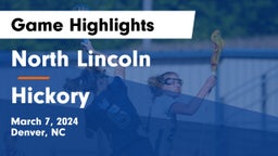 North Lincoln  vs Hickory  Game Highlights - March 7, 2024
