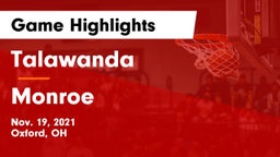 Talawanda  vs Monroe  Game Highlights - Nov. 19, 2021