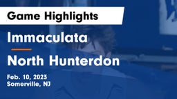 Immaculata  vs North Hunterdon  Game Highlights - Feb. 10, 2023