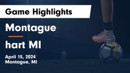 Montague  vs hart  MI Game Highlights - April 15, 2024