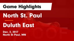 North St. Paul  vs Duluth East  Game Highlights - Dec. 2, 2017