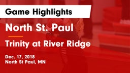 North St. Paul  vs Trinity at River Ridge  Game Highlights - Dec. 17, 2018