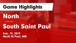 North  vs South Saint Paul  Game Highlights - Feb. 19, 2019