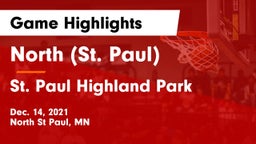North (St. Paul)  vs St. Paul Highland Park  Game Highlights - Dec. 14, 2021