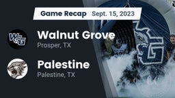 Recap: Walnut Grove  vs. Palestine  2023