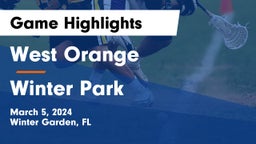 West Orange  vs Winter Park  Game Highlights - March 5, 2024
