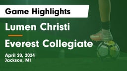Lumen Christi  vs Everest Collegiate Game Highlights - April 20, 2024