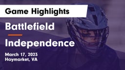 Battlefield  vs Independence  Game Highlights - March 17, 2023