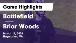 Battlefield  vs Briar Woods  Game Highlights - March 13, 2024