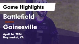 Battlefield  vs Gainesville  Game Highlights - April 16, 2024