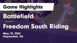 Battlefield  vs Freedom South Riding Game Highlights - May 10, 2024