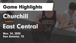 Churchill  vs East Central  Game Highlights - Nov. 24, 2020