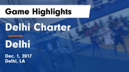Delhi Charter  vs Delhi  Game Highlights - Dec. 1, 2017